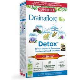 Super Diet Drainaflore Bio 20 Ampoules