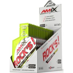 Performance Rock's Gel Sin Cafeína Limón 20x32g
