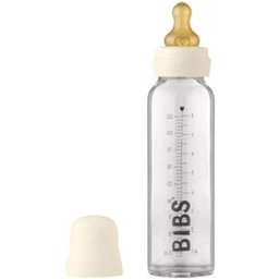 Baby Glass Bottle Ivory 225ml 1ut