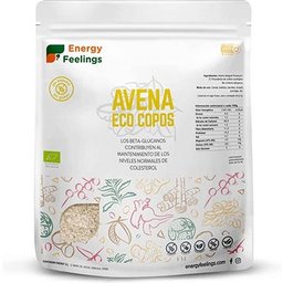 Flocons d'Avoine Eco Vegan Sans Gluten 1kg