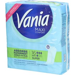 Serviettes Hygiéniques, Maxi Confort, Super, 16 Serviettes