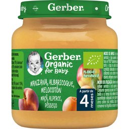 Organic Manzana Albaricoque Melocotón