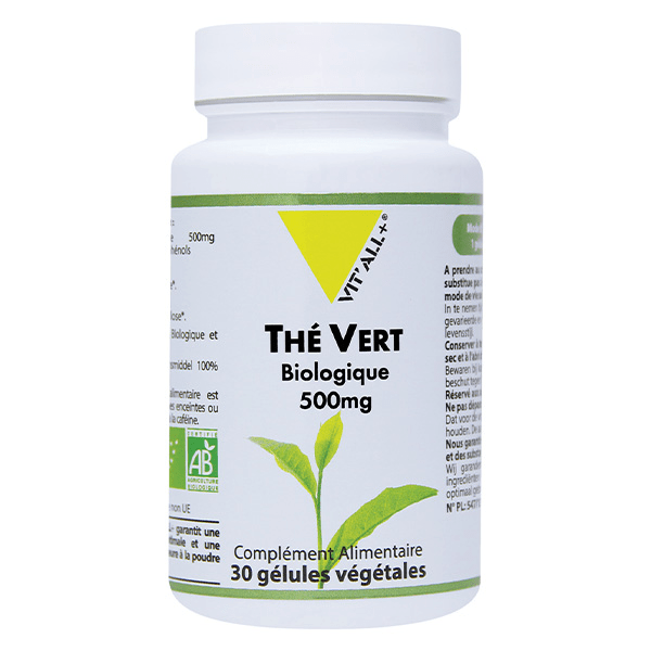 THE VERT BIO 500mg Extrait Standardisé 30 gélules