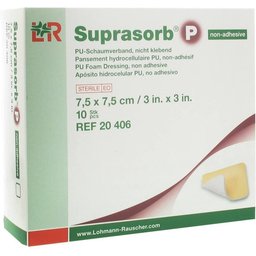 Suprasorb® P non-adhesive 7.5 x 7.5 cm