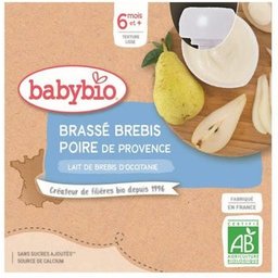 Brassé Brebis Poire De Provence 4x85g
