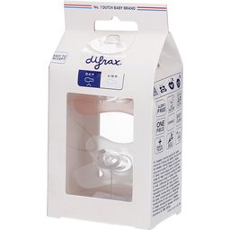 Difrax® Sucette Silicone Natural 0-6 Mois Blossom - White (Couleur non sélectionnable)
