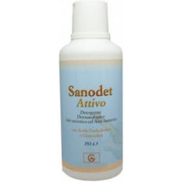 SHAMPOOING DOUCHE ACTIF SANODET 500ML