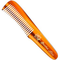 Peigne manche en coquille barbe longue 8cm