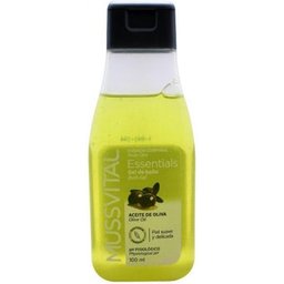 Essentials gel de bain à l'huile d'olive 100ml