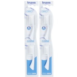 Inava Recharges Brosse à Dents Blanc
