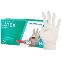Gants sans poudre en latex petits 100pcs
