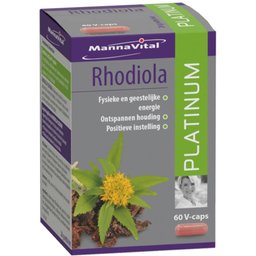 MannaVital Rhodiola Platinum