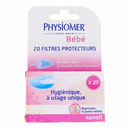 Filtres protecteurs boîte de 20 filtres