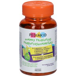 Pediakid® Gommes Probiotiques Ours Pomme