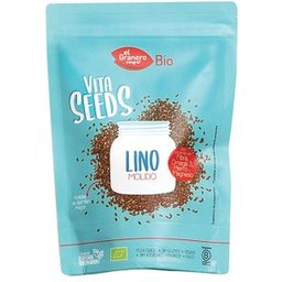Vitamines organiques Lin moulu biologique Bovins 300 g