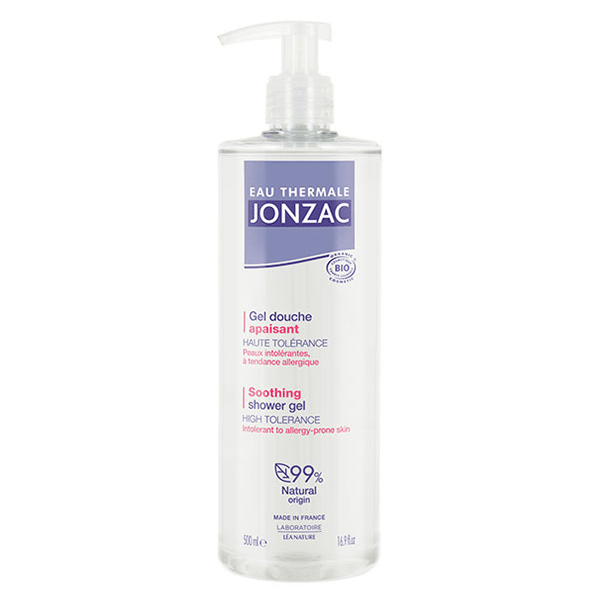 Gel douche haute tolérance non parfumé apaisant Bio 500ml