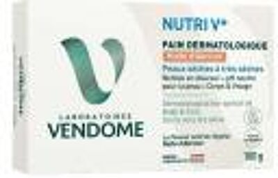 Nutri V+ Pain Dermatologique Corps et Visage Huile d'Abricot 100 g - Pain 100 g