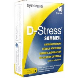 Synergia D-Stress Sommeil 40 Comprimés