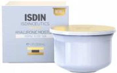 Isdinceutics Recharge Crème de Jour Hyaluronic Moisture Hydratante et Anti-Âge Peaux Normales à Sèches 50 g - Pot 50 g