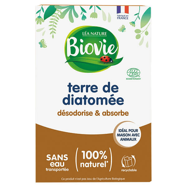 Terre de diatomée, désodorise et absorbe 250g
