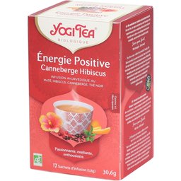 Yogi Tea® Énergie Positive Canneberge Hibiscus