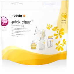 Sacs de Stérilisation Micro-ondes Quick Clean 5 Unités