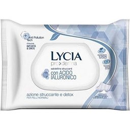 Lycia Hyaluronic Acid Makeup Remover Wipes 20uds