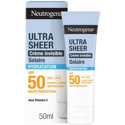 Ultra Sheer Solaire Crème Invisible Hydratation Spf50