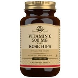 Vitamine C 500 Avec Rose Hips 100 Comprimés