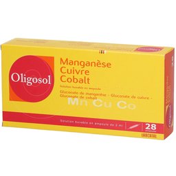 Laboratoire Labcatal Manganèse-Cuivre-Cobalt Oligosol