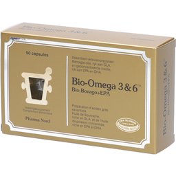 Bio-Omega 3 & 6 | oméga-3 + oméga-6 | Le cœur, la vue & le cerveau