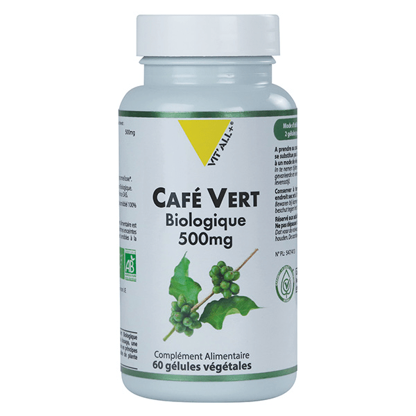 Café Vert 500mg Bio 60 gélules végétales