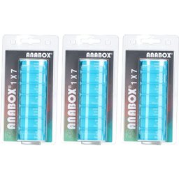 Distributeur de médicaments 1x7 Turquoise