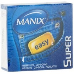 Manix Super Easy Boîte de 4 préservatifs