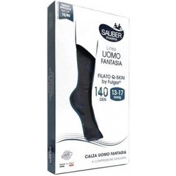 Qskin Homme 140den Bas Ancore Capri Bleu S/M 1 Paire