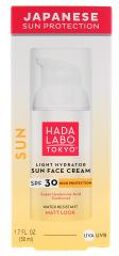 Sun Crème Visage Hydratante SPF30 Résistante à l'Eau 50 ml - Flacon-Pompe 50 ml