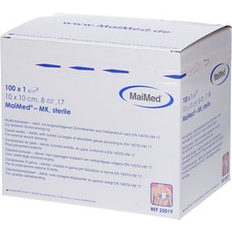 MaiMed® MK Compresses stériles 10 x 10 cm