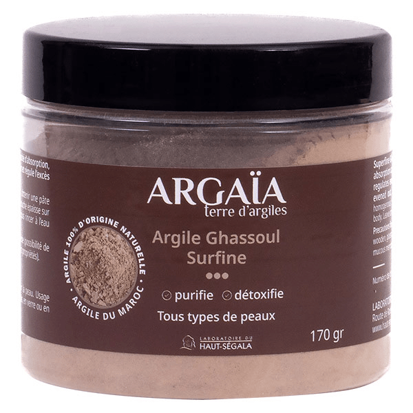 Argile Ghassoul en poudre 170G