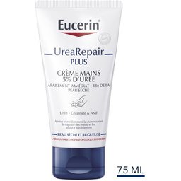 UreaRepair Plus Crème Mains 5% d'Urée Peau sèche 75ml