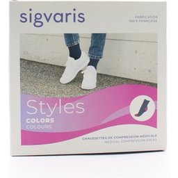 Styles Colors Chaussette 2 Femme Marin Fram TSL 1 Paire