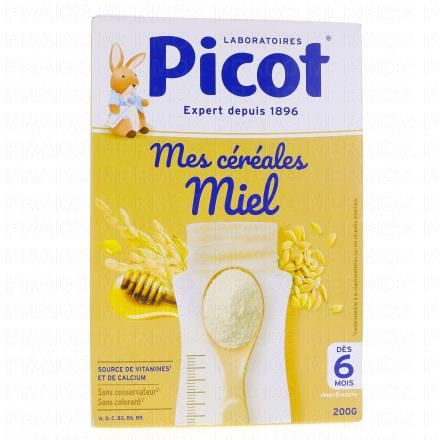 Mes céréales saveur Miel dès 6 mois 200g