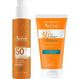 Pack Cleanance SPF50+ 50ml + Spray Invisible SPF50 200ml