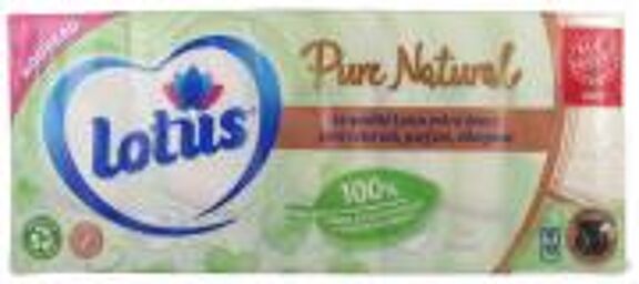 Mouchoirs Pure Natural Étuis X10 - Lot 10 étuis de 9 mouchoirs