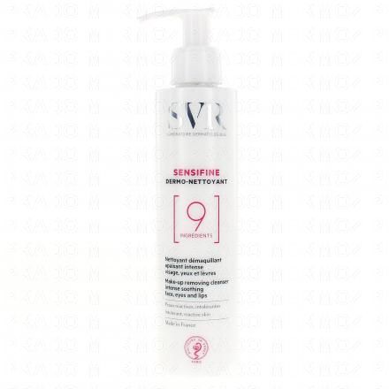 Sensifine dermo-nettoyant démaquillant apaisant intense flacon pompe 200ml