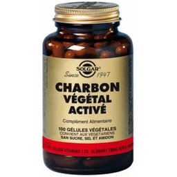 Charbon Végétal Activé 100 gélules Végétales