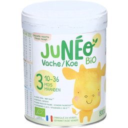 Junéo Lait de vache en poudre 3 10-36 mois