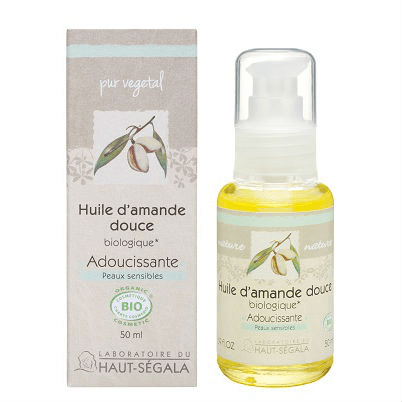 Haut-Ségala Les Huiles Végétales d'Amande Douce Vierge Biologique 50ml
