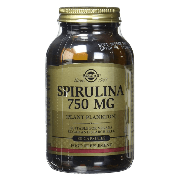 Spirulina 750mg 80 gélules