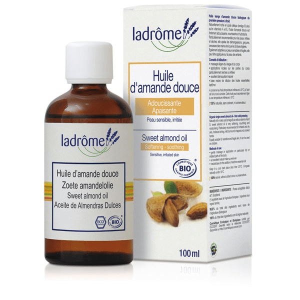 Huile Végétale d'Amande Douce Bio 100ml