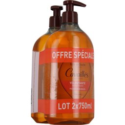 Huile de Douche Veloutante 2x750 ml